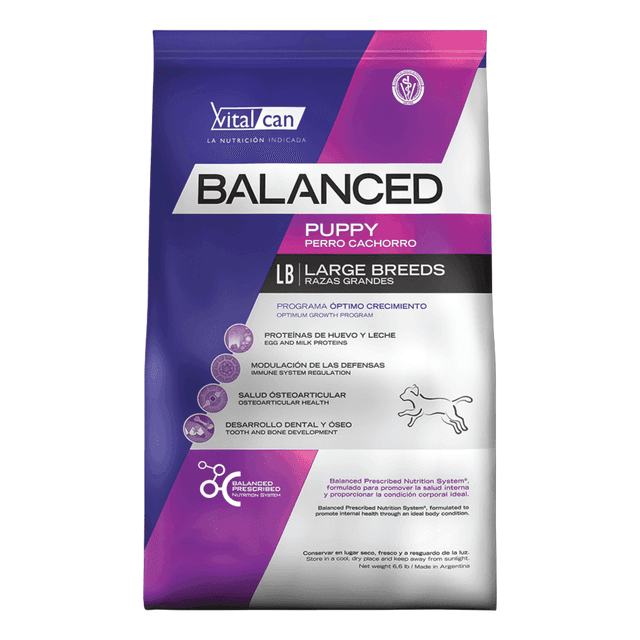 BALANCED CACHORRO RAZA GRANDE