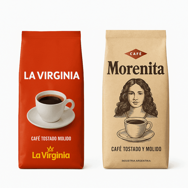 CAFE MORENITA Y VIRGINIA